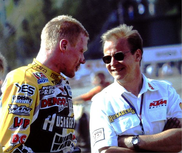 Vas. Joel Smets ja Ari Skog Vantaa MM-500 1998